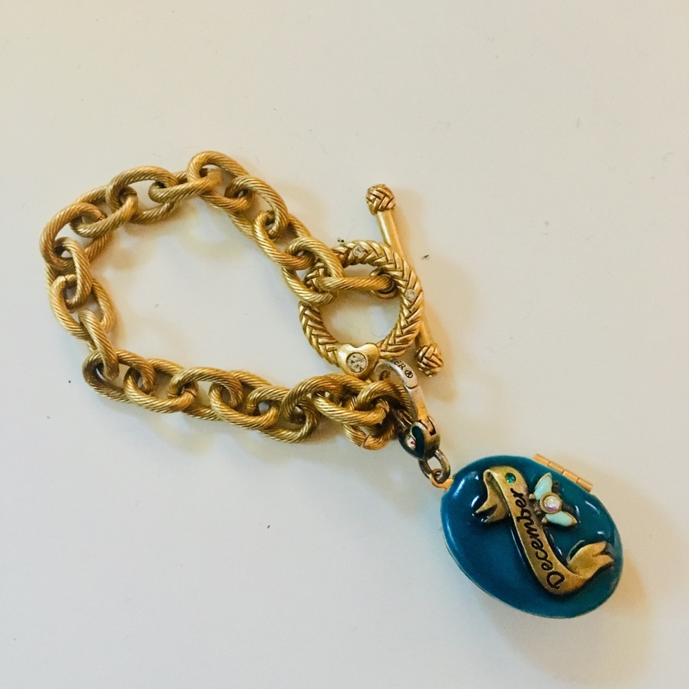 Jay Strongwater December birthstone locket